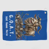 Gepersonaliseerde G.O.A.T. Golfhanddoek (Horizontaal)