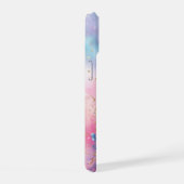 Gepersonaliseerde galactische bloei iPhone 15 case (Rechterkant)