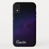 Gepersonaliseerde Galaxy Naam Telefoonhoes – Case-Mate iPhone Case (Achterkant)