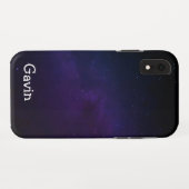 Gepersonaliseerde Galaxy Naam Telefoonhoes – Case-Mate iPhone Case (Achterkant (horizontaal))