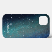 Gepersonaliseerde Galaxy Ruimte Nevel Nachtelijke Case-Mate iPhone Case (Achterkant (horizontaal))