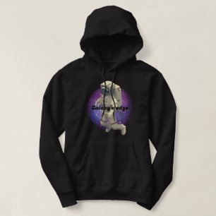 Gepersonaliseerde Galaxy's edge Koele ruimte Zwart Hoodie