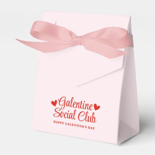 Gepersonaliseerde Galentine's Party Favoriet Gift  Bedankdoosjes (Voorkant Zijde)