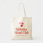 Gepersonaliseerde Galentine's Party Favoriet Gift  Tote Bag (Voorkant)