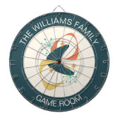 Gepersonaliseerde Game Room Dartbord (Voorkant)