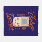 Gepersonaliseerde  Gamer 50ste Verjaardag Gift Fleece Deken (Voorkant (Horizontaal))