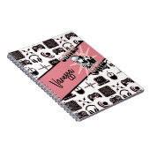 Gepersonaliseerde Gamer Meisje | Kansspelen Notitieboek (Rechterzijde)