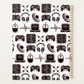 Gepersonaliseerde Gamer Meisje | Kansspelen Planner (Achterkant)