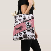 Gepersonaliseerde Gamer Meisje | Kansspelen Tote Bag (Dichtbij)
