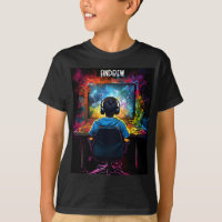 Gepersonaliseerde Gamers T-shirt voor kinderen