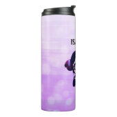 Gepersonaliseerde gaming Kawaii anime meisje gamer Thermosbeker (Gedraaid links)