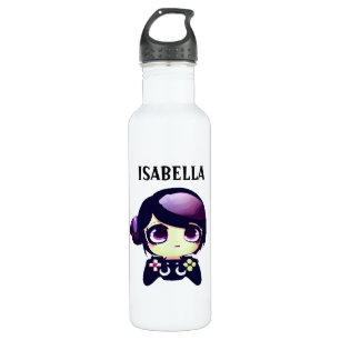 Gepersonaliseerde gaming Kawaii anime meisje gamer Waterfles