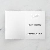 Gepersonaliseerde Gaming Verjaardag Kaart (Binnen)