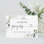 Gepersonaliseerde Gebed Kaarten met Enveloppen (Staand voorkant)