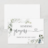 Gepersonaliseerde Gebed Kaarten met Enveloppen (Voorkant / Achterkant)