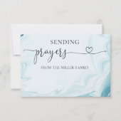 Gepersonaliseerde Gebed Kaarten met Enveloppen (Voorkant)