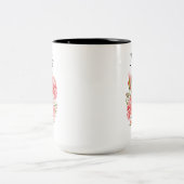 Gepersonaliseerde Geboorte Bloem Mok - Aangepaste (Center)