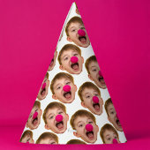 Gepersonaliseerde Geboortedatum van Gezicht Knippe Feesthoedjes