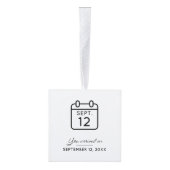 Gepersonaliseerde geboortestatus Ornament (Rechts)