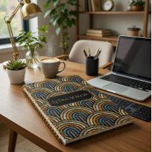 Gepersonaliseerde geborduurde-stijl planner