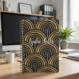 Gepersonaliseerde geborduurde-stijl planner