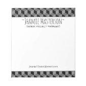 Gepersonaliseerde Gedeelte GS Notitieblok (Voorkant)