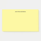 Gepersonaliseerde Geel Post-it® Notes (Voorkant)