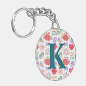 Gepersonaliseerde geestelijke gezondheid Motivatie Sleutelhanger (Voorkant Links)