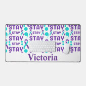 Gepersonaliseerde geestelijke gezondheid verblijf bureaumat (Keyboard & Muis)