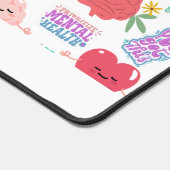 Gepersonaliseerde geestelijke gezondheidszaken bureaumat (Hoek)