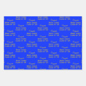 Gepersonaliseerde Gefeliciteerd Afstuderen Afstude Inpakpapier Vel (Voorkant)