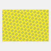 Gepersonaliseerde Gefeliciteerd met pensioen! Blau Inpakpapier Vel (Voorkant)