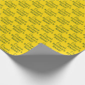 Gepersonaliseerde Gefeliciteerd met pensioen! Donk Cadeaupapier (Hoek)