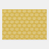 Gepersonaliseerde Gefeliciteerd met pensioen! Meta Inpakpapier Vel (Voorkant 3)