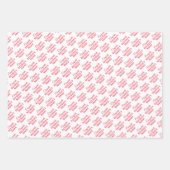 Gepersonaliseerde Gefeliciteerd met pensioen! Rood Inpakpapier Vel (Voorkant)