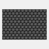 Gepersonaliseerde Gefeliciteerd met pensioen! Wit Inpakpapier Vel (Voorkant 3)