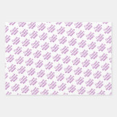 Gepersonaliseerde Gefeliciteerd met pensioen! Wit  Inpakpapier Vel (Voorkant 2)