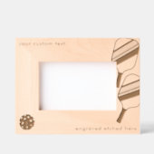 Gepersonaliseerde gegraveerd Afbeelding Lijst Pick (Voorkant)