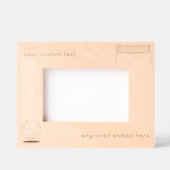 Gepersonaliseerde gegraveerd Afbeelding Lijst Voll (Voorkant)