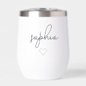 Gepersonaliseerde gegraveerde Polar Camel wijn bru (Voorkant)