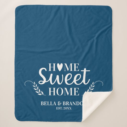 Gepersonaliseerde Gehuwde Koppels Deken (Voorkant)