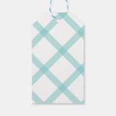 Gepersonaliseerde geïllustreerde paashaas cadeau L Cadeaulabel