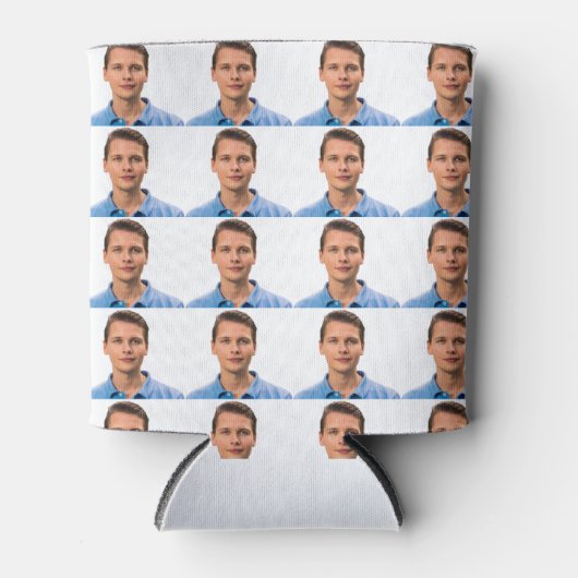 Gepersonaliseerde geïsoleerde blikjeskoeler, grapp blikjeskoeler (Voorkant)