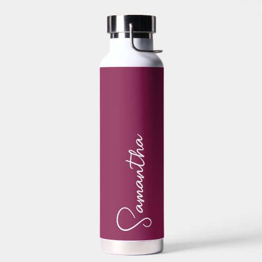 Gepersonaliseerde geïsoleerde waterfles – Bourgogn (Links)