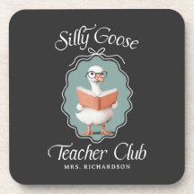 Gepersonaliseerde Gekke Goose Teacher Club Klaslok