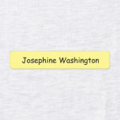 Gepersonaliseerde gekleurde tekst Terug naar schoo Labels (Design 1)