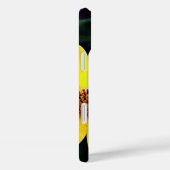 Gepersonaliseerde Gele Bloem Apple iPhone Case (Achterkant / Rechts)