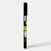 Gepersonaliseerde Gele Bloem Apple iPhone Case (Achterkant / Rechts)