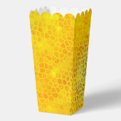 Gepersonaliseerde gele dinosaurus verbergen bedankdoosjes (Achterkant)