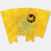 Gepersonaliseerde gele dinosaurus verbergen bedankdoosjes (Ongevouwen)